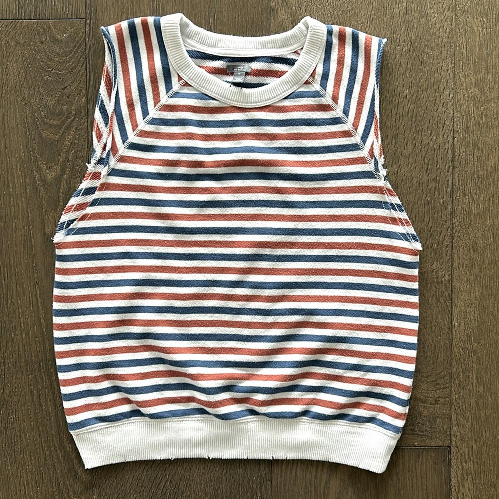 Aerie distressed sleeveless knit sweater - Picture 3 of 9